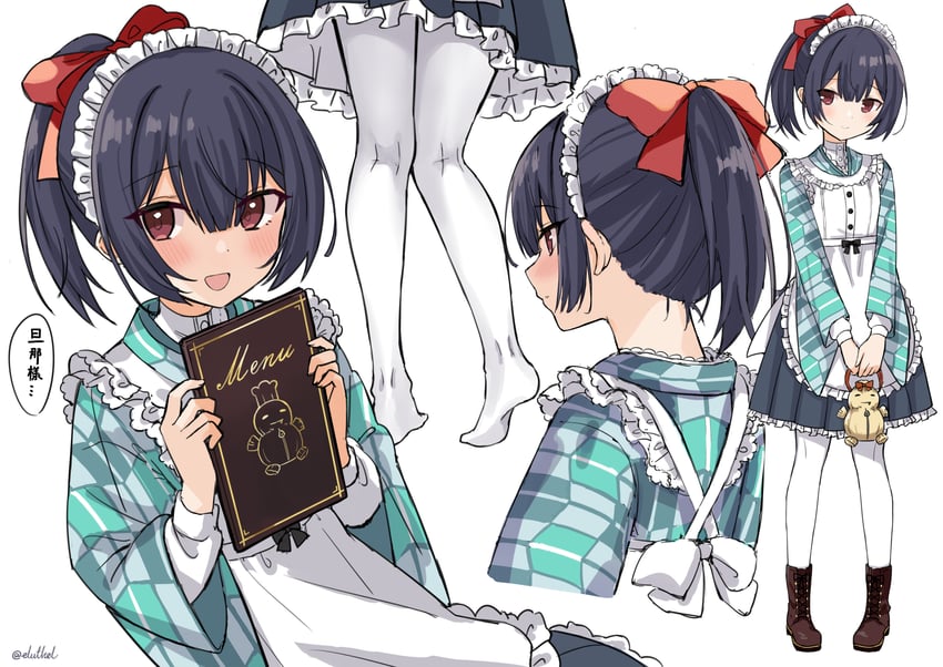 morino rinze (idolmaster and 1 more) drawn by eluthel