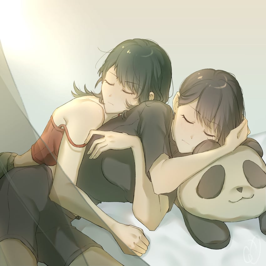 shiina taki and yahata umiri (bang dream! and 1 more) drawn by kuojill0110