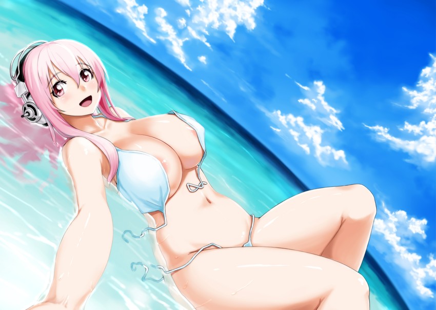 super sonico (nitroplus) drawn by tachibana_roku