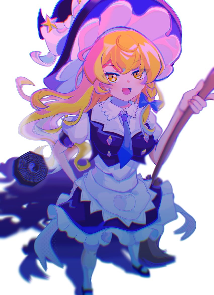 kirisame marisa (touhou and 1 more) drawn by karasu2020_8