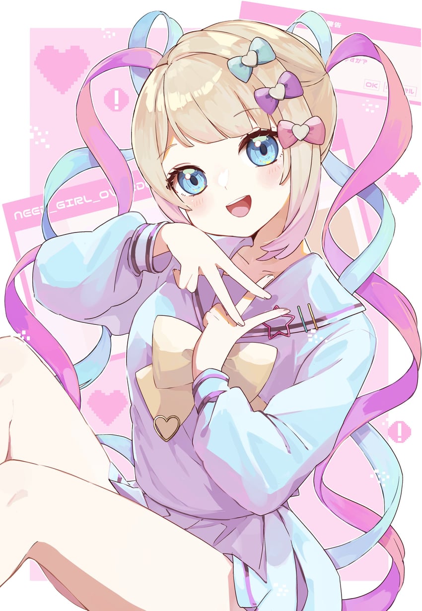chouzetsusaikawa tenshi-chan (needy girl overdose) drawn by hasune_suiren