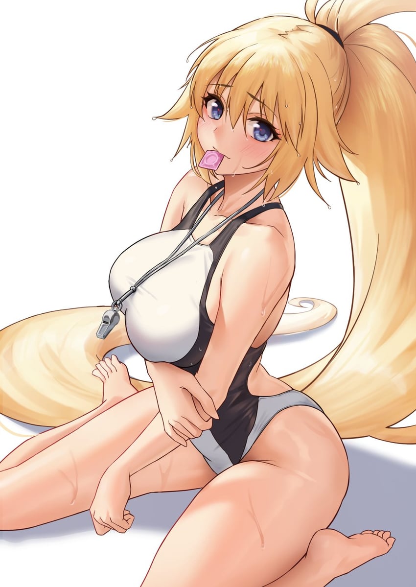 jeanne d'arc (fate and 1 more) drawn by solar_(happymonk)