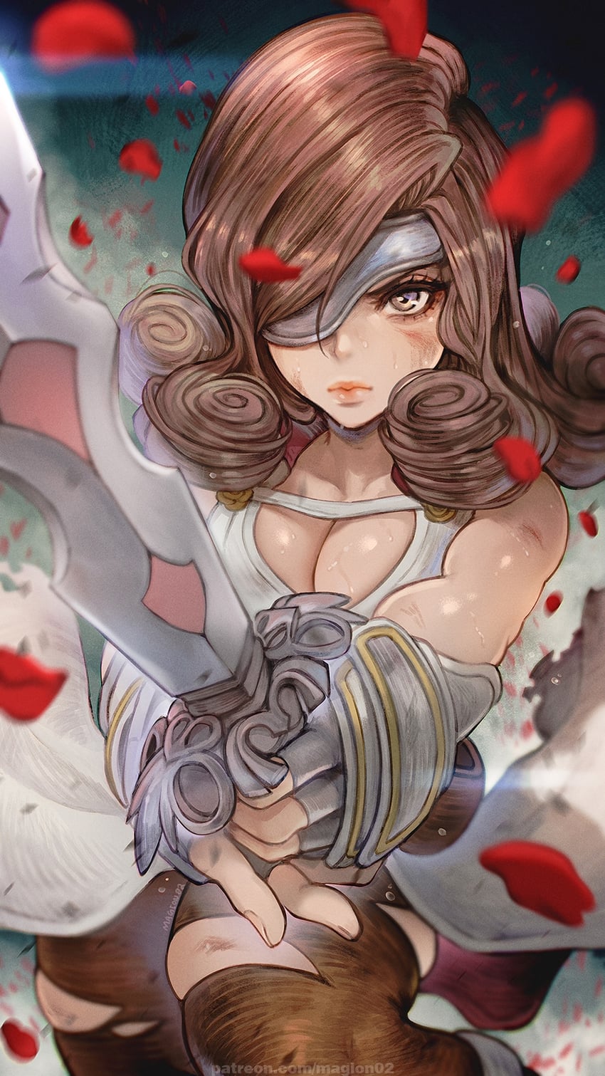beatrix (final fantasy and 1 more) drawn by magion02