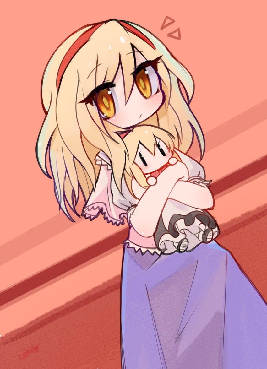 alice margatroid and shanghai doll (touhou) drawn by ceroro