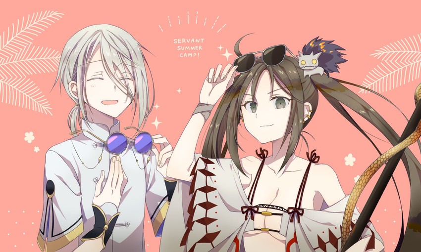 yu mei-ren and prince of lan ling (fate and 1 more) drawn by kokiya