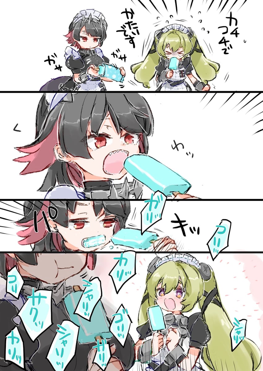 ellen joe and corin wickes (zenless zone zero) drawn by az79709363