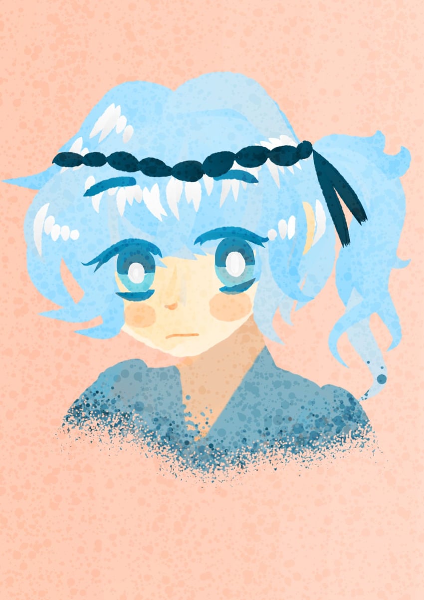 fujiwara no iyozane (len'en) drawn by cryprism