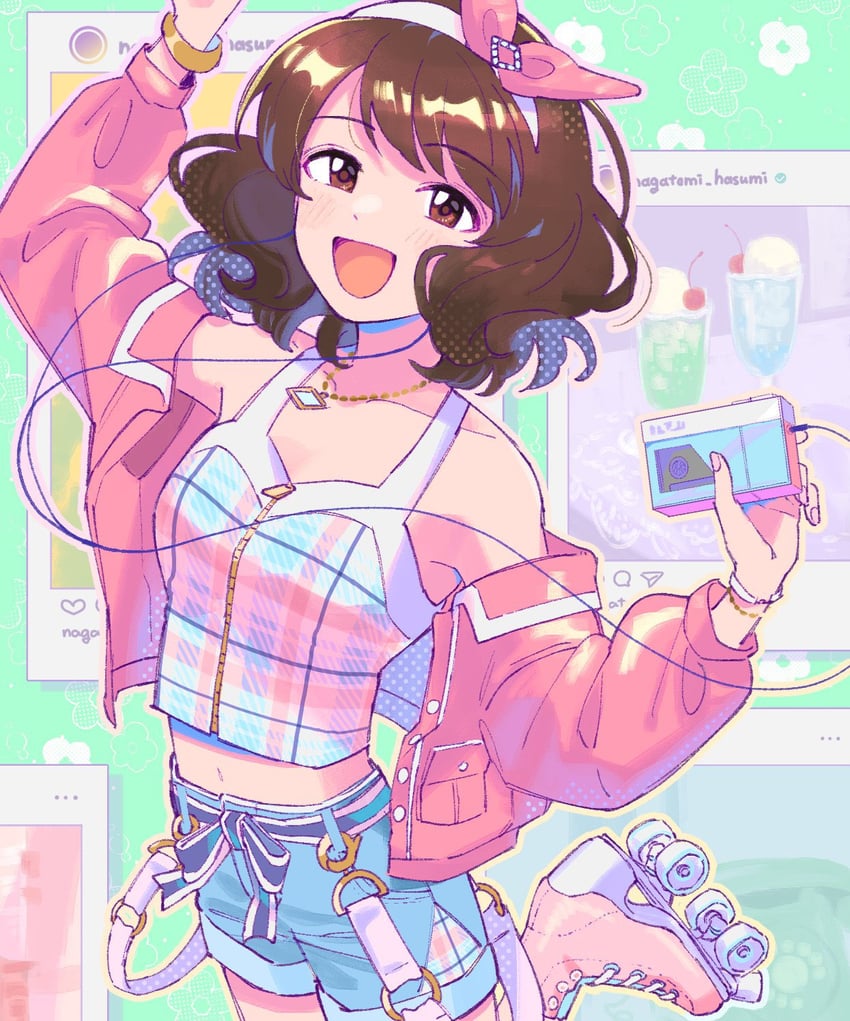 nagatomi hasumi (idolmaster and 3 more) drawn by tokitanatsu