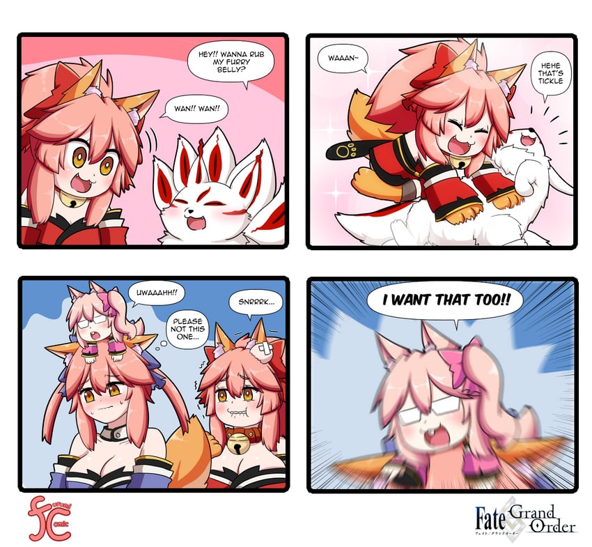 tamamo, tamamo no mae, tamamo cat, and koyanskaya (fate and 2 more) drawn by keita_naruzawa