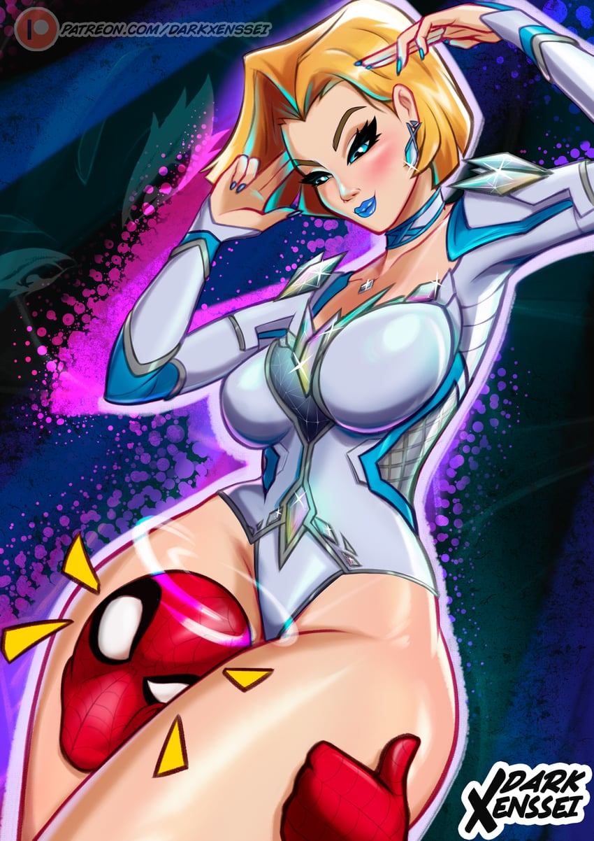 emma frost (original and 3 more) drawn by darkxenssei