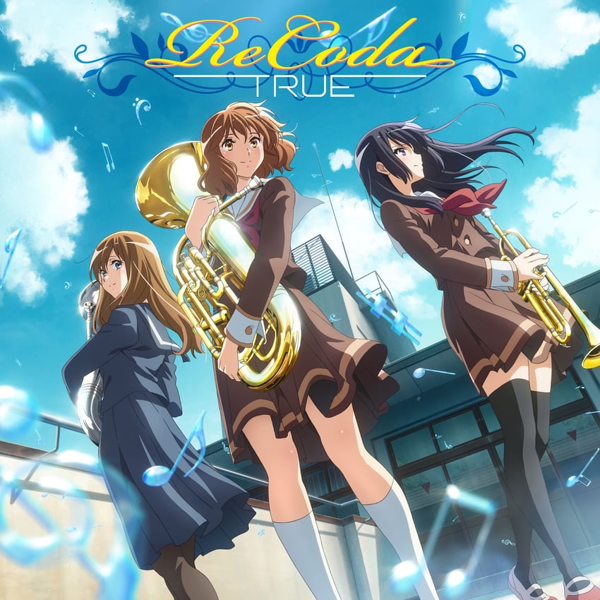 oumae kumiko, kousaka reina, and kuroe mayu (hibike! euphonium) drawn by ikeda_kazumi