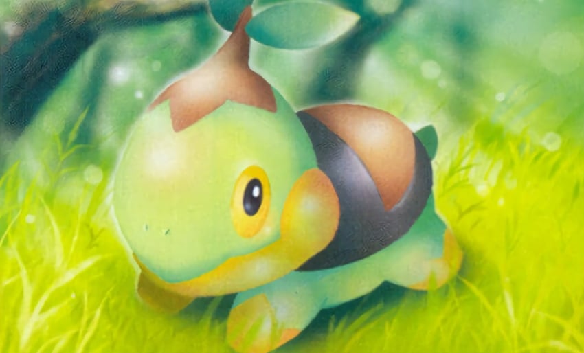 turtwig (pokemon and 1 more) drawn by nishida_atsuko