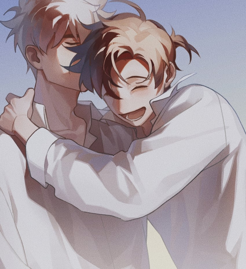 cheng xiaoshi and lu guang (shiguang dailiren) drawn by calamine_black