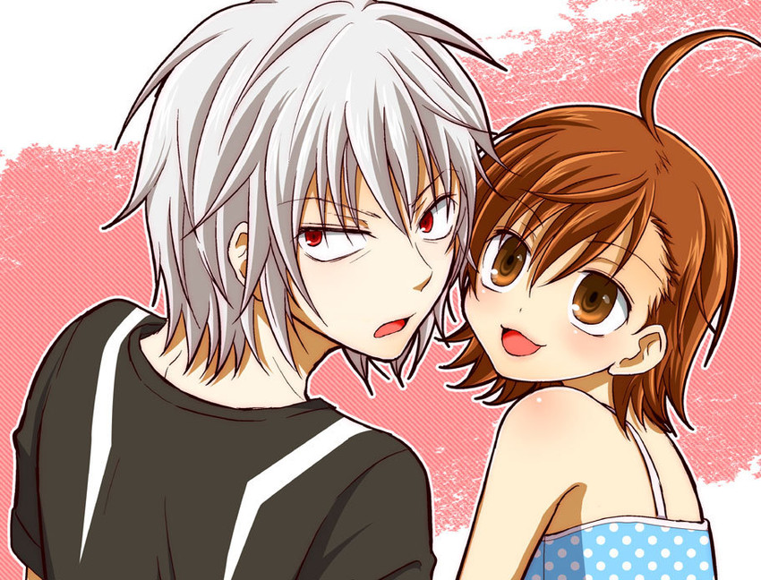 accelerator and last order (toaru majutsu no index and 1 more) drawn by kasuga_(kasuga1203)