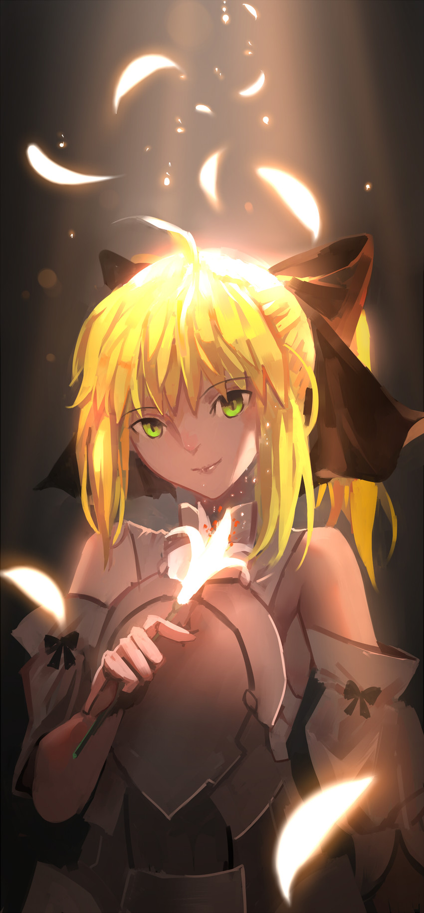 artoria pendragon and saber lily (fate and 2 more) drawn by hei_tong_shi