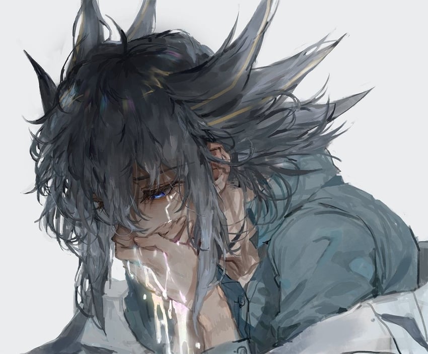 fudo yusei (yu-gi-oh! and 1 more) drawn by momentcorefly