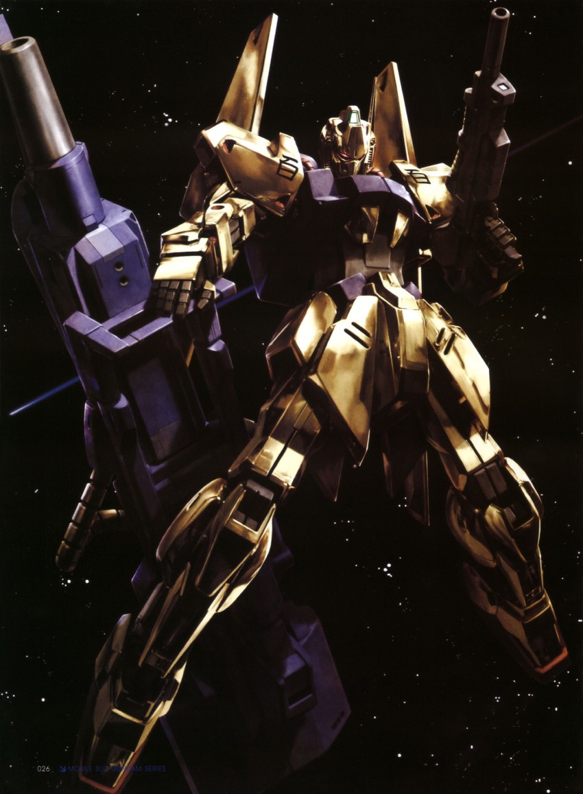 hyaku shiki (gundam and 1 more) drawn by morishita_naochika
