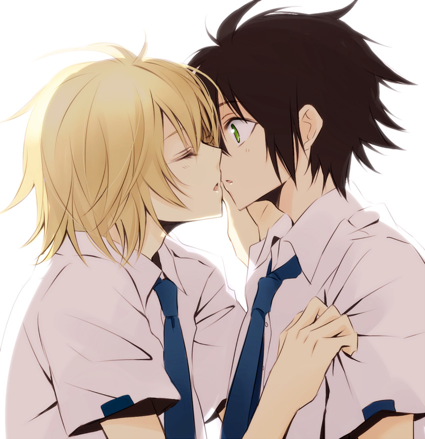 hyakuya yuuichirou and hyakuya mikaela (owari no seraph) drawn by tsukimori_usako