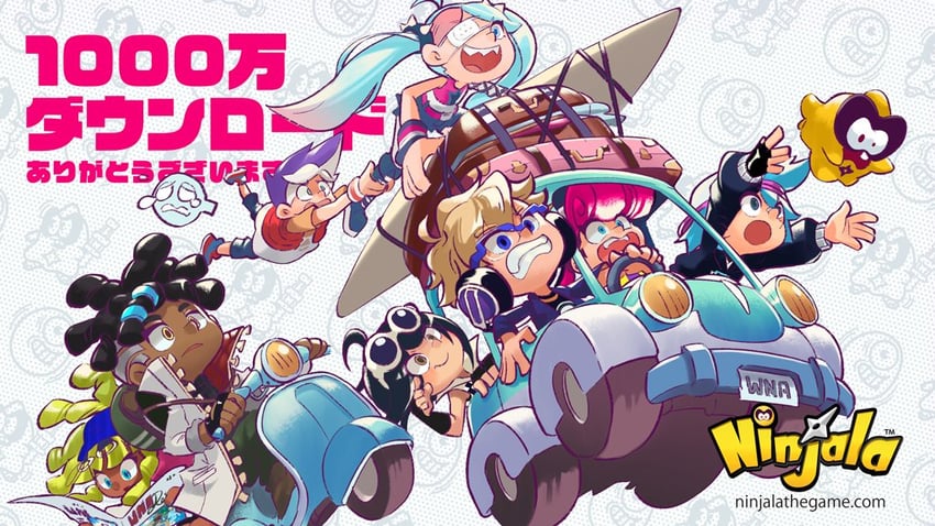 gumchi, kappei, van, berecca, lucy, and 4 more (ninjala and 1 more) drawn by rianti-wong