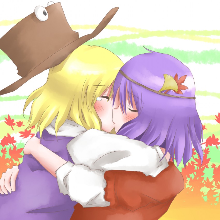 moriya suwako and yasaka kanako (touhou) drawn by any_(lucky_denver_mint)