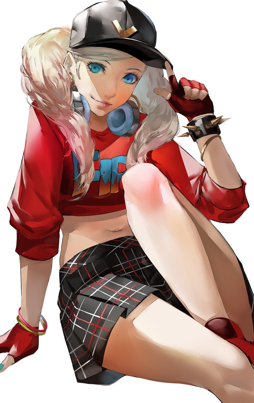takamaki anne (persona and 3 more) drawn by blazpu