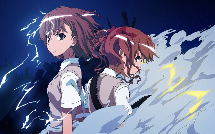 misaka mikoto and shirai kuroko (toaru majutsu no index and 1 more) drawn by tappa_(esperanza) and yataneko_(echigo)
