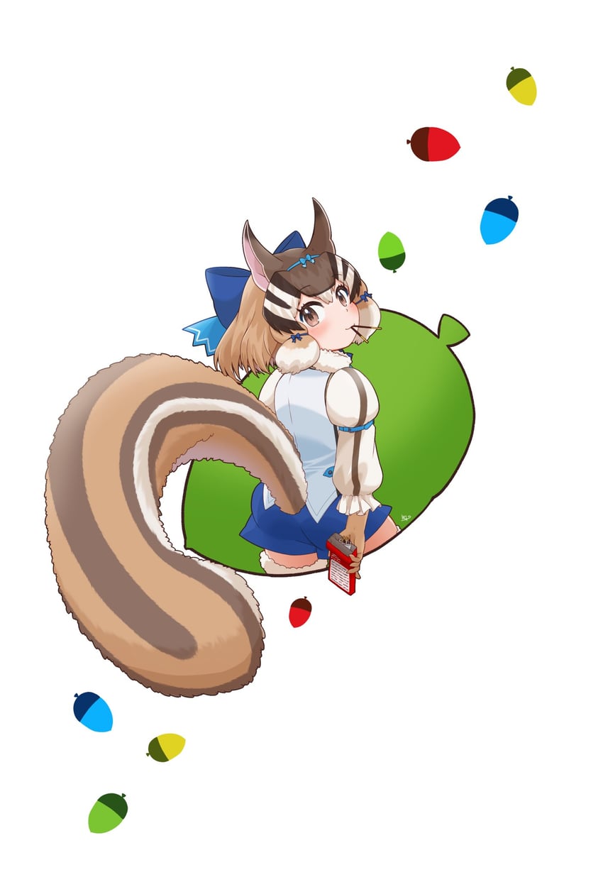 siberian chipmunk (kemono friends and 1 more) drawn by mugise_hitsuji