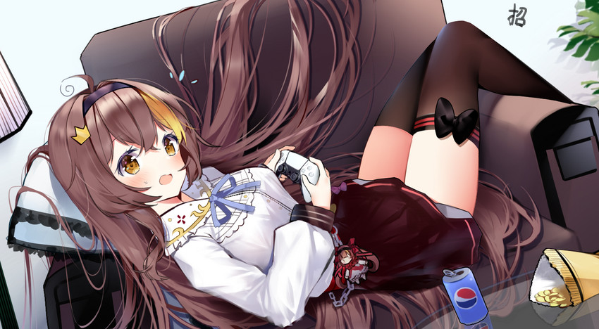 bingtang (indie virtual youtuber and 1 more) drawn by zhao_(pixiv12947327)