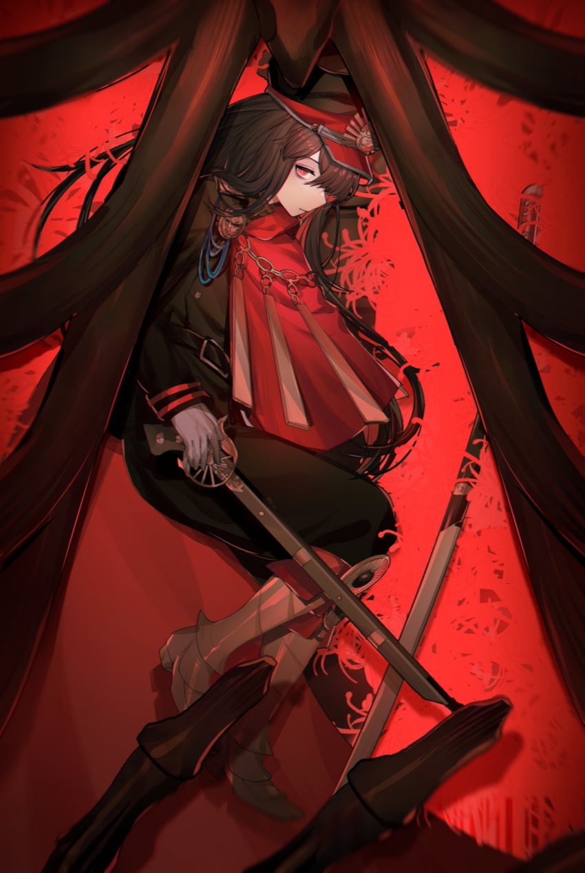 oda nobunaga (fate and 3 more) drawn by ysoroth