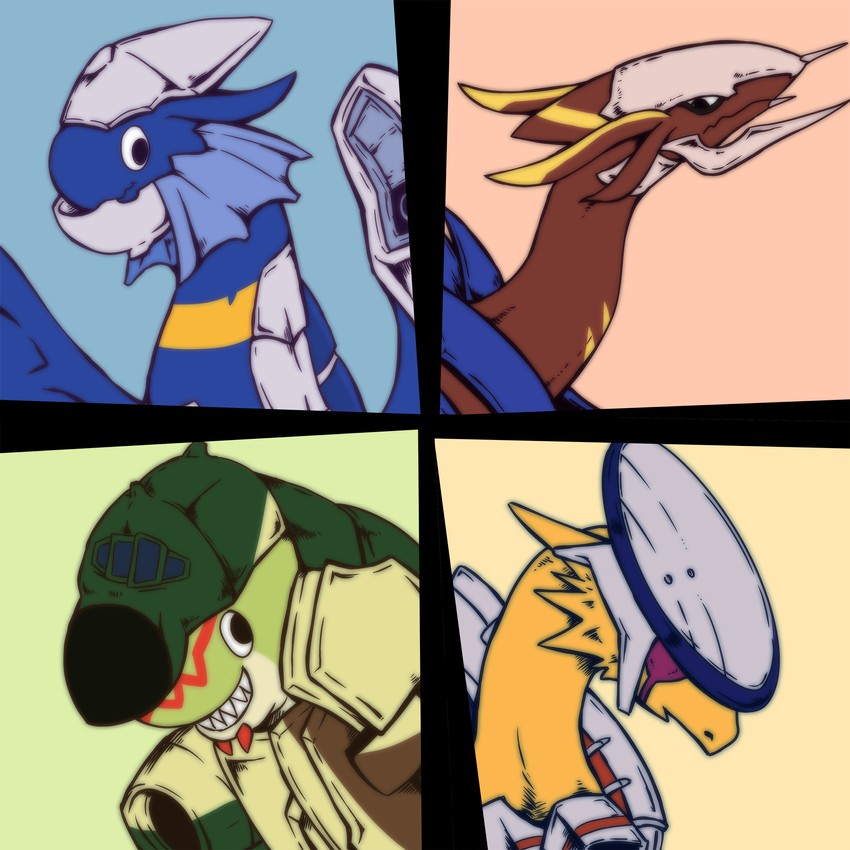 masotan, norma, futomomo, and akemi (hisone to masotan) drawn by minazukishiro