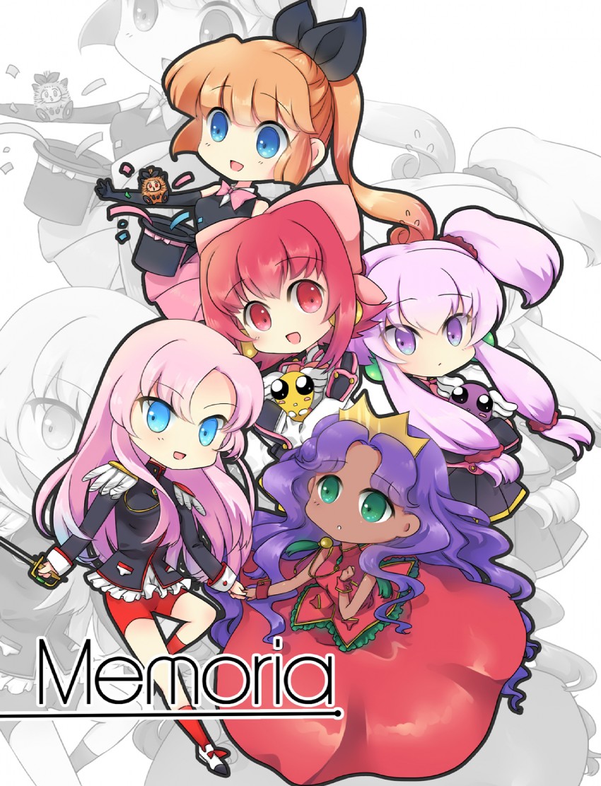 tenjou utena, himemiya anthy, haneoka meimi, hanakoganei hibari, ruby, and 3 more (shoujo kakumei utena and 2 more) drawn by ceru