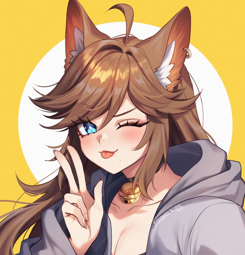 chelzor the destroyer (indie virtual youtuber) drawn by sasucchi95