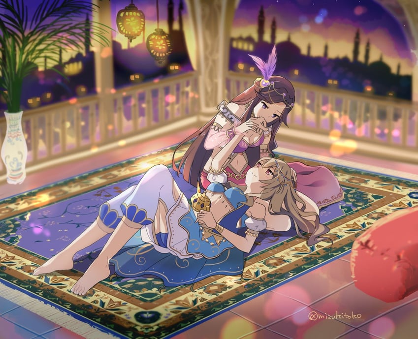 saijou claudine and tendou maya (shoujo kageki revue starlight and 1 more) drawn by mizuki_toko