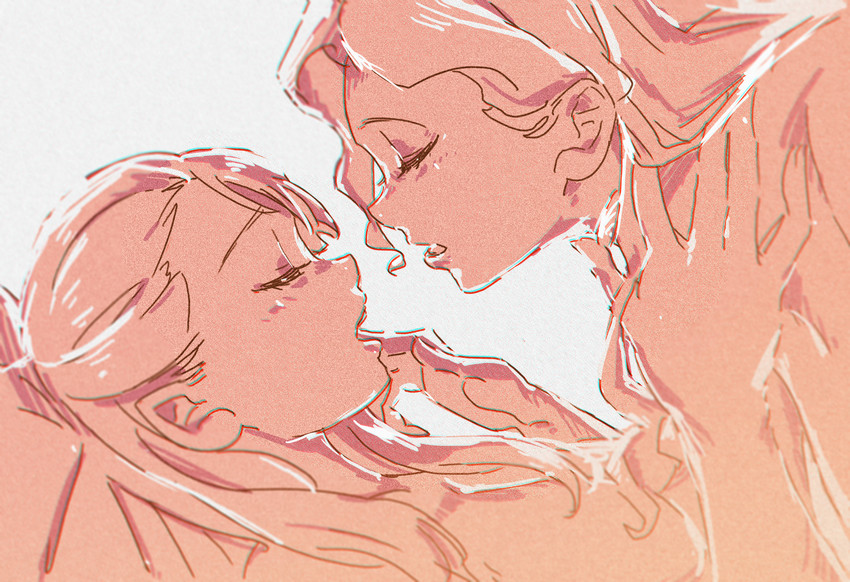kagari atsuko and diana cavendish (little witch academia) drawn by mono_(nisemono)