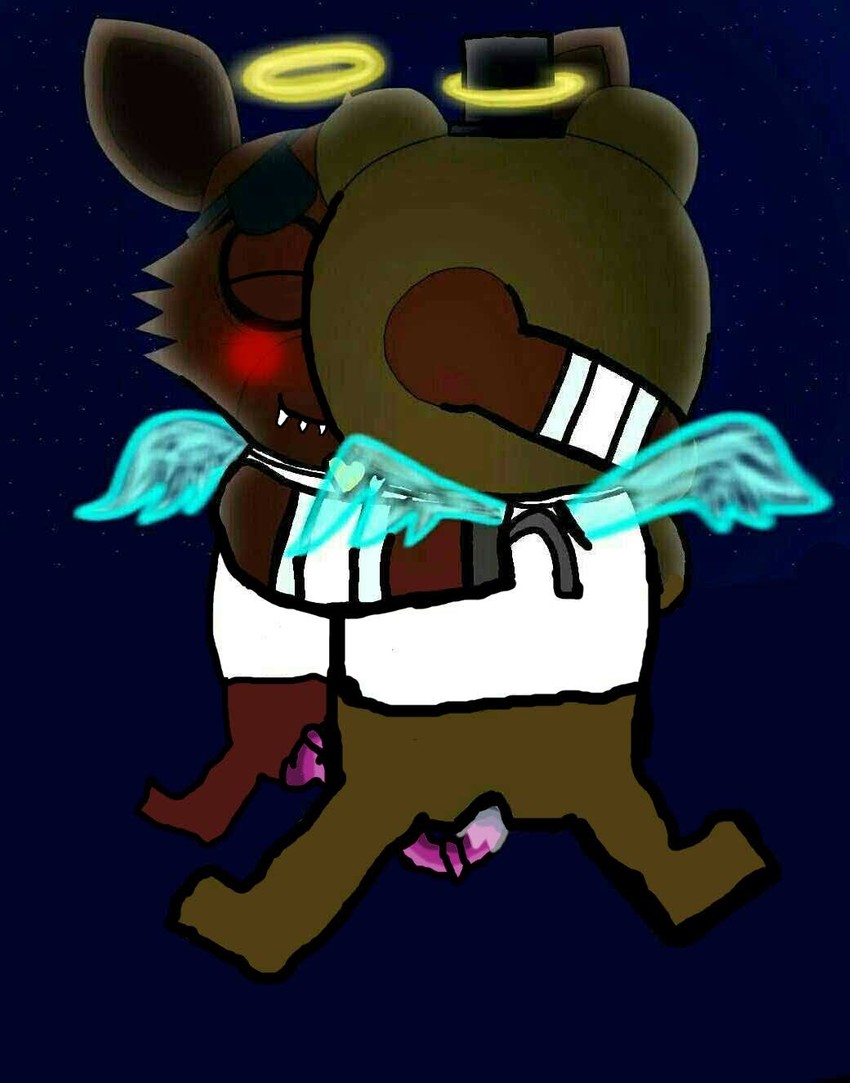 freddy fazbear and foxy (five nights at freddy's)