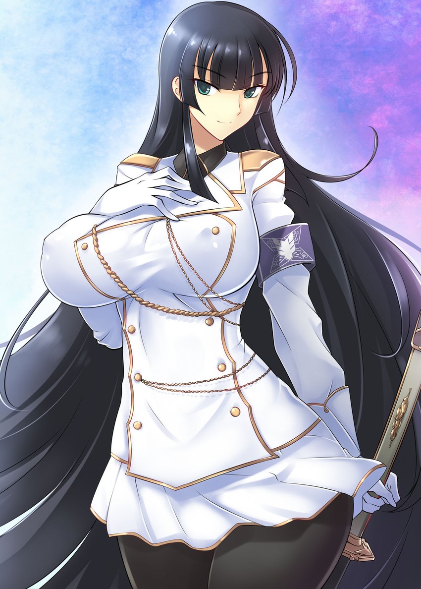 ikaruga (senran kagura and 1 more) drawn by haganef