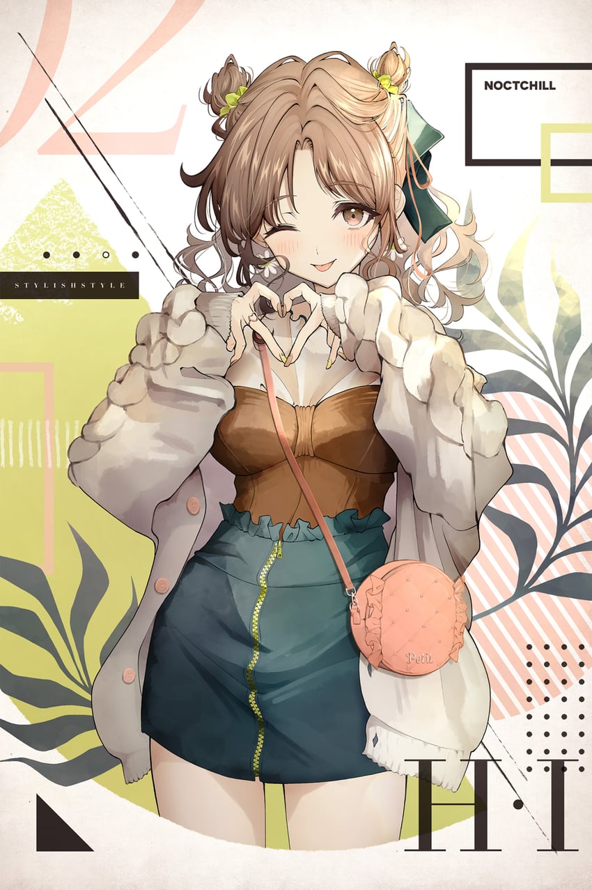 ichikawa hinana (idolmaster and 2 more) drawn by umeume_(totoya)
