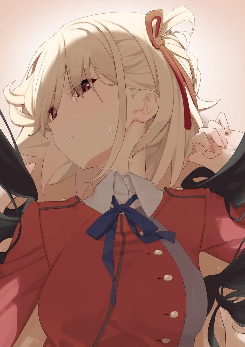 nishikigi chisato and inoue takina (lycoris recoil) drawn by syhan
