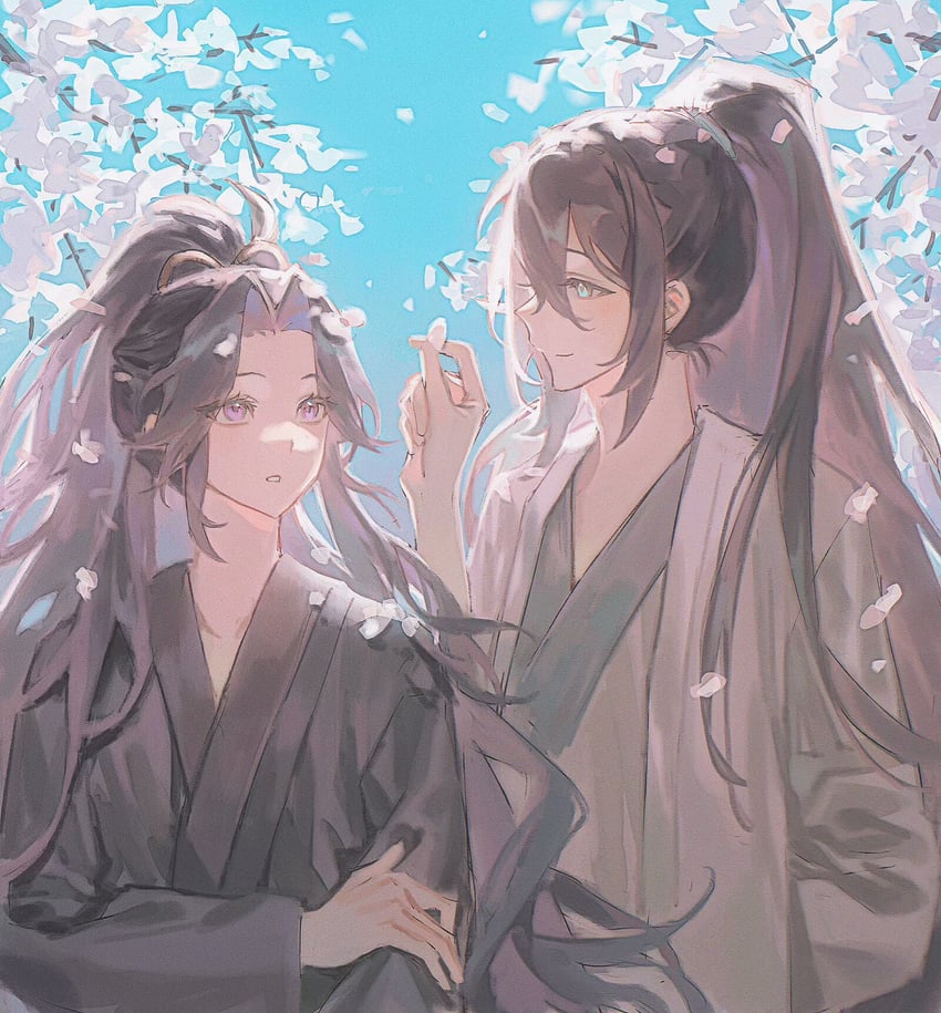 hong lu and lin daiyu (project moon and 1 more) drawn by moufuku001