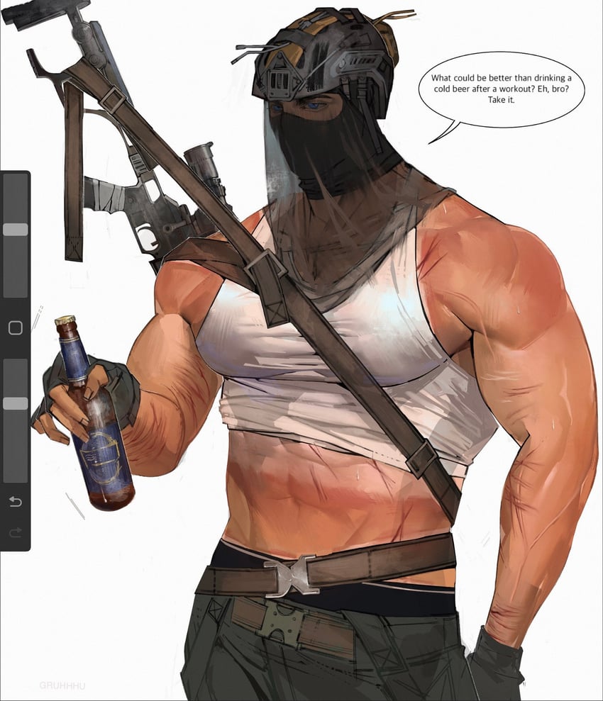 konig (call of duty and 1 more) drawn by gruhhhu