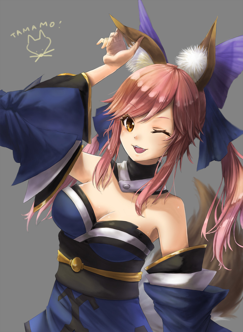 tamamo and tamamo no mae (fate and 1 more) drawn by suzu_natsu