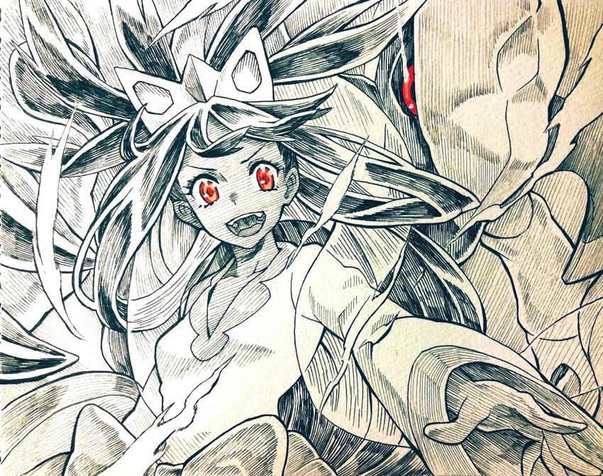 iris and haxorus (pokemon and 1 more) drawn by ryuusei_(trickster)