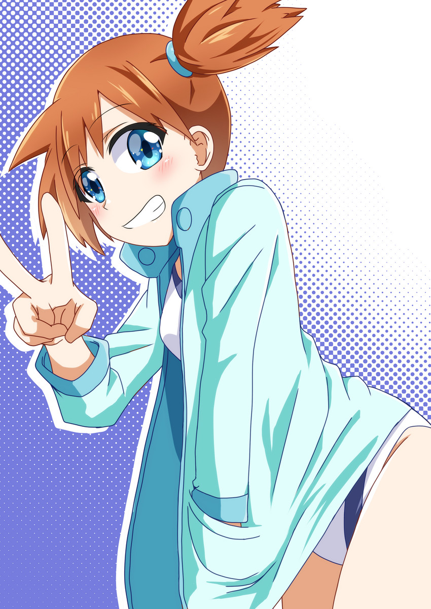 misty (pokemon and 2 more) drawn by negimiso1989