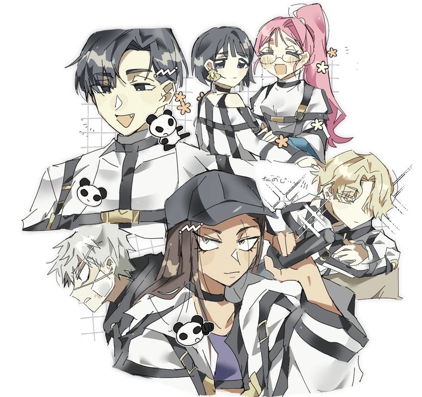 sua, mizi, till, ivan, luka, and 1 more (alien stage and 1 more) drawn by dokusuji_(kw9onou58)