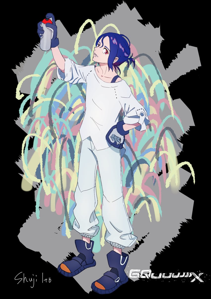 shuji ito (gundam and 1 more) drawn by mamepengin