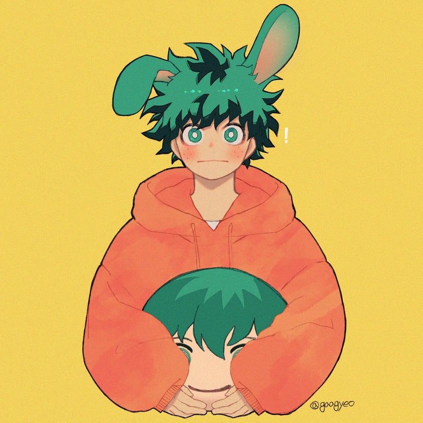 midoriya izuku (boku no hero academia) drawn by gaagyeo