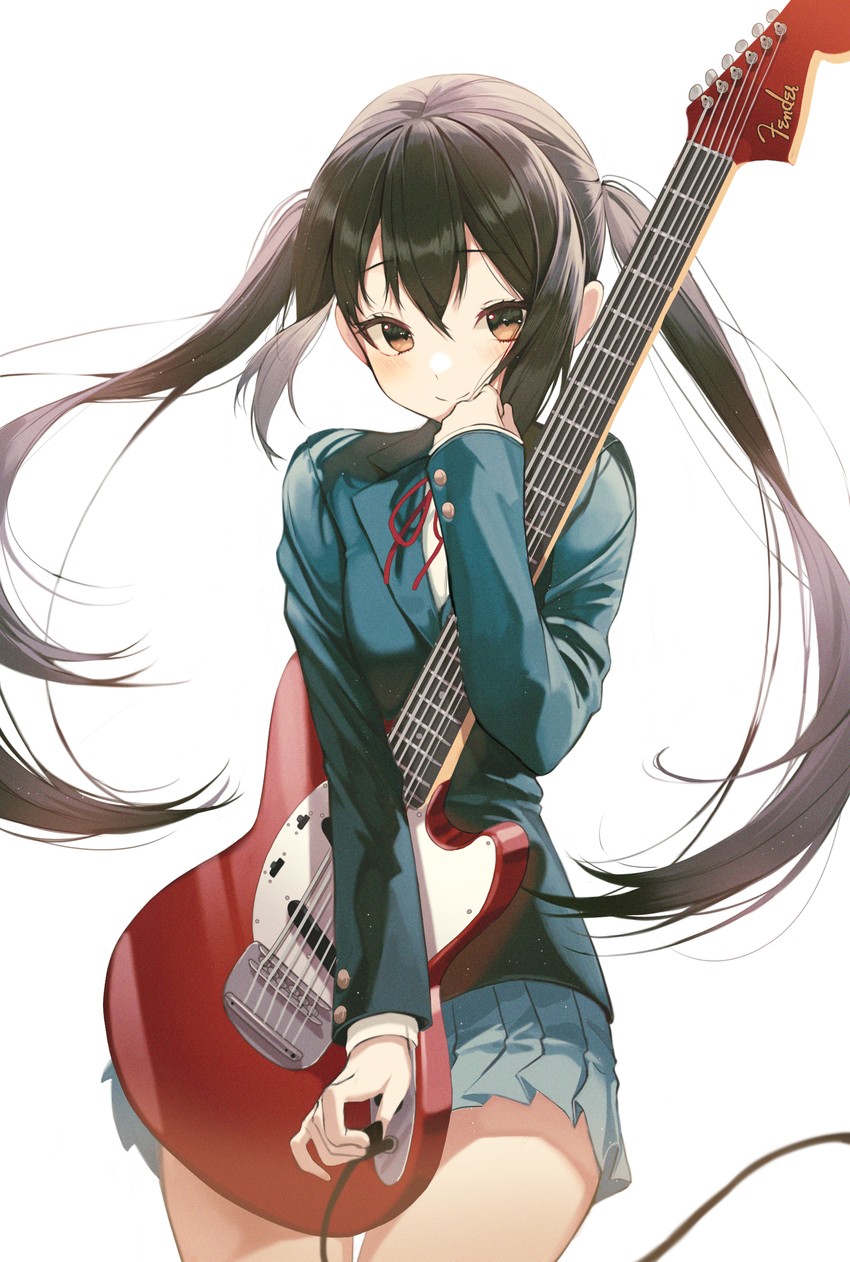 nakano azusa (k-on! and 1 more) drawn by pro-p