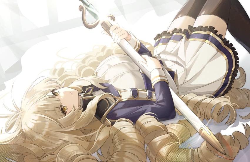 rose oriana (kage no jitsuryokusha ni naritakute!) drawn by cac_pp