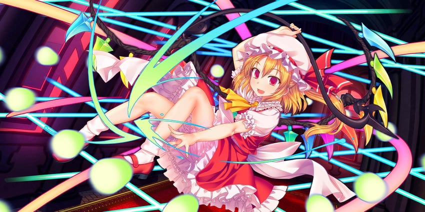 flandre scarlet (touhou and 1 more) drawn by yuuki_keisuke
