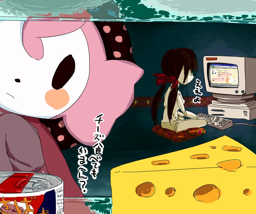 charlotte and h.n.elly (mahou shoujo madoka magica) drawn by amo_gaata